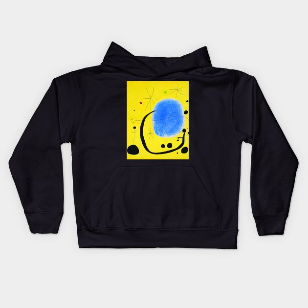 Joan Miro Kids Hoodie by marielaa69